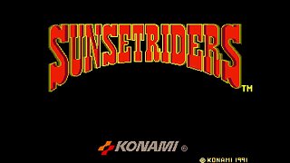 Sunset Riders (Arcade) Longplay