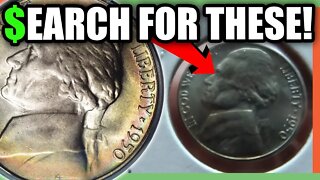 RARE NICKELS TO LOOK FOR - VALUABLE NICKELS WORTH MONEY!!