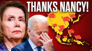 Nancy Pelosi Visit to Taiwan Backfired....Asia Pacific Wants China!