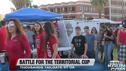 UA - ASU Tailgating for Rivalry Week 2016