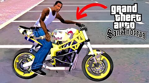 Secret Kawasaki ZX6R Stunt Bike Location in GTA San Andreas (Cheat Code)