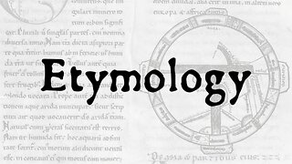 TKTV - Land - Wort am Sonntag | Etymologie (mehrsprachig)