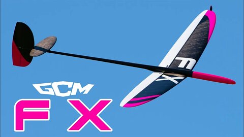 Flying the GCM FX F3K RC glider