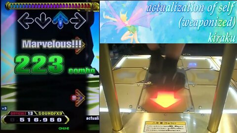 actualization of self (weaponized) - DIFFICULT (13) - AA#511 (Full Combo) on DDR A3 (AC, US)
