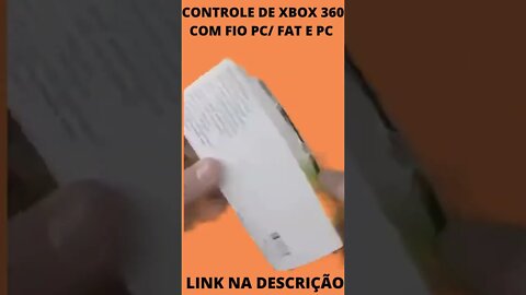 Controle De Xbox 360 Com Fio PC/ Fat E Pc Joystick Jogo gamepad Barato Promoção