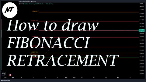 How to draw FIBONACCI RETRACEMENT in TradingView? - NakedTrader-serie TradingView #04