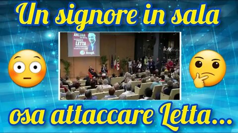 Enrico Letta contestato ad Ancona : Vattene in Africa!