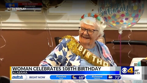 July 10, 2024 - Happy 108th Birthday to Alabama's Helen Denmark