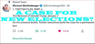 Twitter files 4.0 manufacturing a way to ban President Trump & kill free speech!