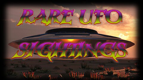 Professor Poppycock Presents Rare UFO sightings revealed