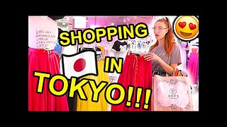 SHOPPING IN HARAJUKU!!! Shop with me at Laforet in Tokyo, Japan!!!