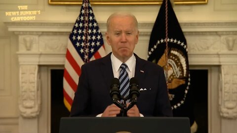 Biden: "We buy American products made in America.. with very few exceptions."