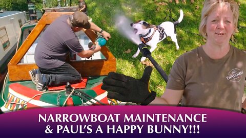 Narrowboat Maintenance & Paul's a Happy Bunny