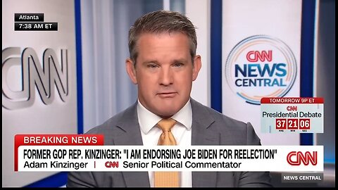 RINO Adam Kinzinger: Endorsing Biden Is About Democracy