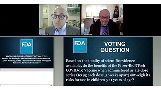 FDA Advisor: "We're Never Going to Learn about How Safe This Vaccine Is Unless We Start Giving It.”