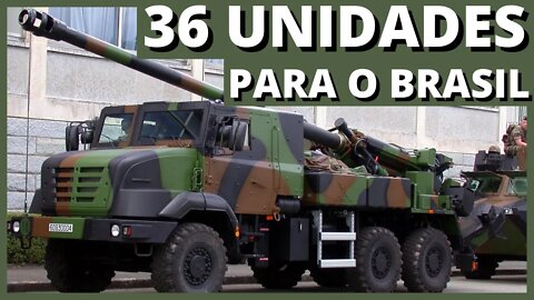 Brazilian Army Evaluates Purchase of 36 Self-Propelled Howitzers 155 mm-(BRASIL).-Armored Vehicle.