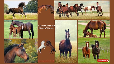 #Horses: 🐴💖🌟🐴🐎A Journey into the World of Horses🐴💖🌟🐴🐎