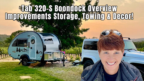 Tab 320-S Boondock Overview Improvements Storage, Towing & Decor!