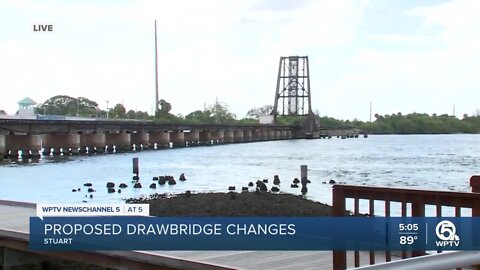 Boaters protest potential changes to Stuart drawbridge's operating schedule