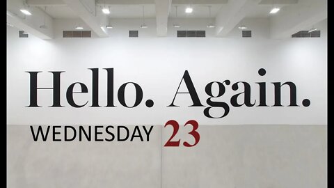 Hello Again Wednesday 23