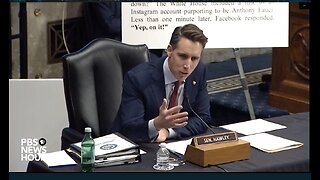 You Turned DHS Into A Censorship Machine: Sen Hawley to DHS Secretary