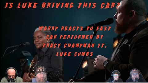 IS LUKE DRIVING THIS FAST CAR?!!! WARRP Reacts to Tracy Chapman and Luke Combs at 2024 Grammy Awards