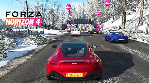 ASTON MARTIN VANTAGE - Sprint Race - Forza Horizon 4 - PC Gameplay - Full HD