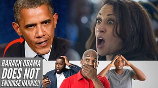 BREAKING! Barack Obama DOES NOT ENDORSE Kamala Harris As Presidential Nominee