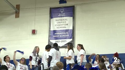 Special Olympics honors Annapolis High School as National Champion school