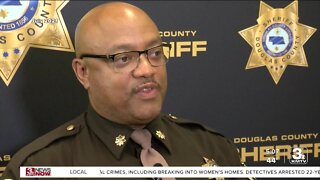 Chief Deputy Wayne Hudson says goodbye to Douglas County