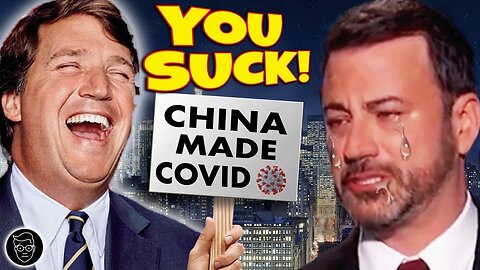 Tucker Sends Jimmy Kimmel Into Crying, Unhinged Meltdown After Lab Leak Reports Prove We Were RIGHT!