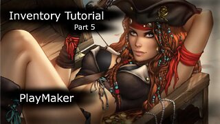 PlayMaker Inventory Tutorial Part 5