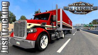 ATS 1.43 American Truck Simulator Hard Trucking Peterbilt 389