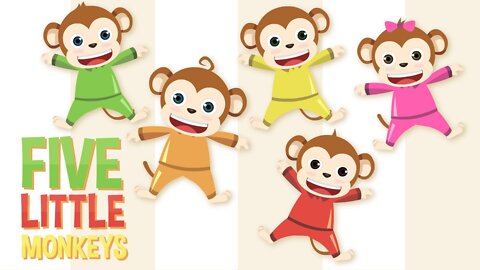 Five Little Monkeys | Five Little Ducks | Nursery Rhymes For Kids | English Poem | Rumble Tranding