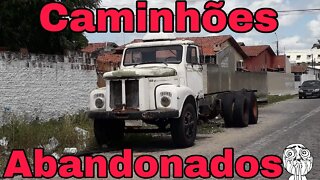 Ep.182 🚚 Caminhões Abandonados Repousando Brasil 📉 Oliveira Isaias