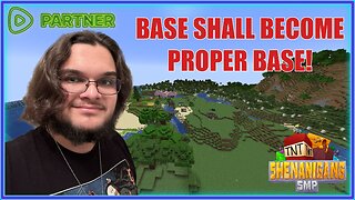 MY BASE SHALL BECOME A PROPER BASE! PINE ROOM SETUP REACTION - Shenanigang SMP #RumblePartner