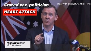 'Crazed Vax Politician - an Australian heart attack'