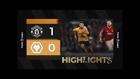 A battling performance at Old Trafford | Manchester United 1-0 Wolves | Highlights