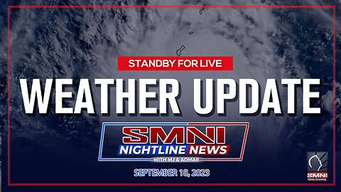 LIVE: PAGASA weather update | September 18, 2023