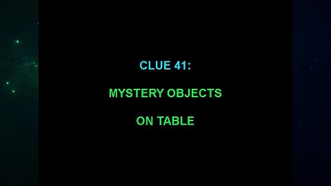 Clue 41 (The "Alien Interview" Video Analysis 2013/2014/2015)