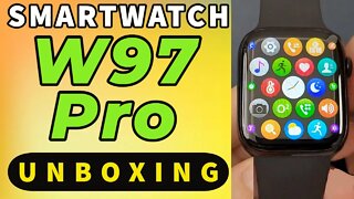 W97 PRO Smartwatch Unbox Review Watch 7 Series