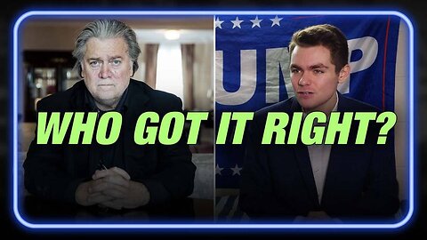 Steve Bannon Says Grassroots Activism Will Save Us, Nick Fuentes Says We Need An Emperor
