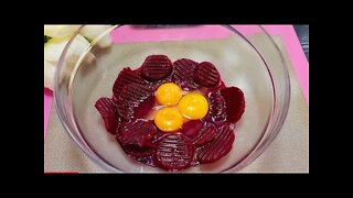 Blend Beetroot with eggs and get surprised by the result