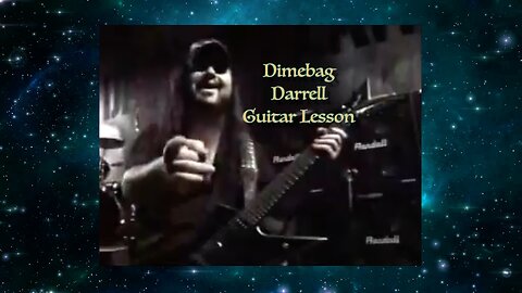 Dimebag Darrell Guitar Lesson