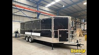 New - 2022 8' x 18' Kitchen Food Trailer | Food Concession Trailer for Sale in Texas