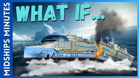 What if Icon of the Seas Crashed like TITANIC? #iconoftheseas