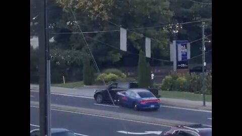 WILD SPEED CHASE IN ATLANTA GEORGIA🛣️🛻🚓STATE TROOPER SAVED THE DAY👮‍♂️💜🇺🇸🏅💫