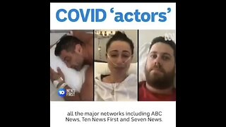 Covid Crisis Actors Busted! The Pandemic is So Deadly, we Need to Hire Crisis Actors!