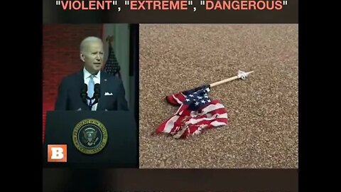 Biden Forgot to Call out Far-Left Violence
