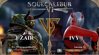 Uzair (UnexpectedHen) VS Ivy (Âmesang) (SoulCalibur VI — Xbox One Ranked)
